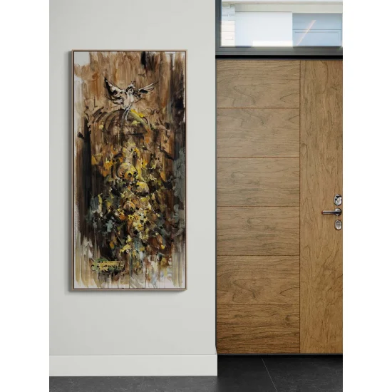 The Scream Inside the Cag Oil Painting