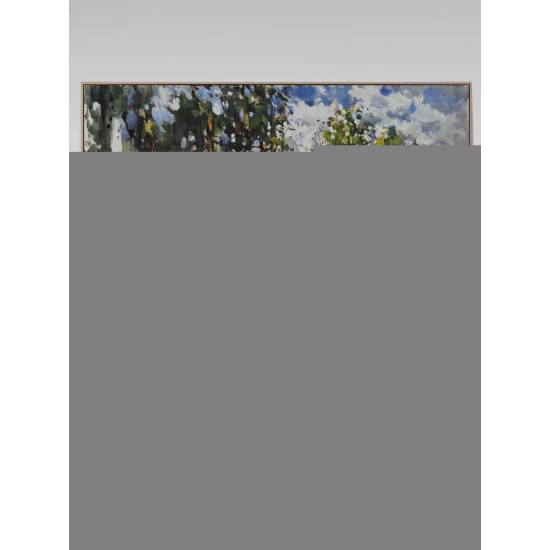 Durmuş Zamanın Yansıması Yağlı Boya Tablosu