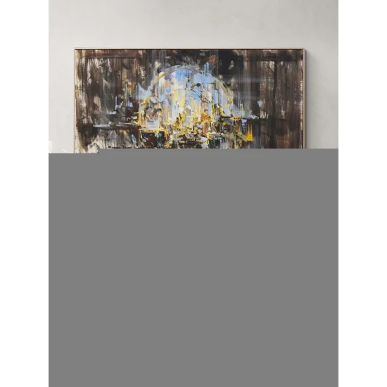 Foggy Time Oil Painting