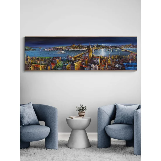 İstanbul Saklı Zaman Yağlı Boya Tablosu