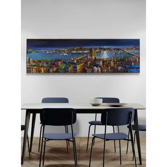 İstanbul Saklı Zaman Yağlı Boya Tablosu