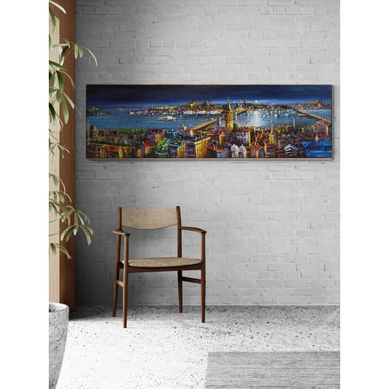 İstanbul Saklı Zaman Yağlı Boya Tablosu