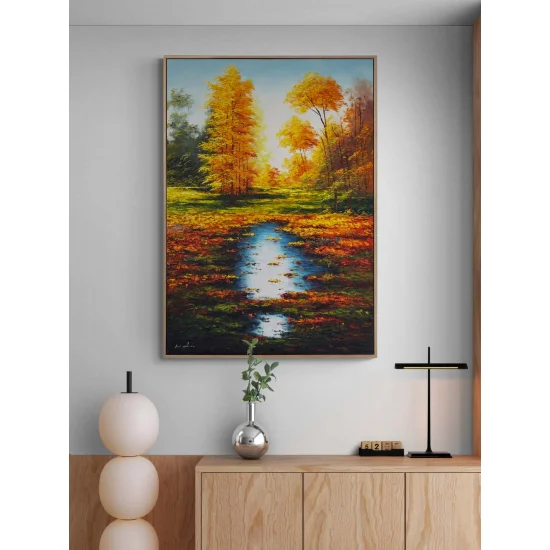 Eylül’ün Renkleri Yağlı Boya Tablosu