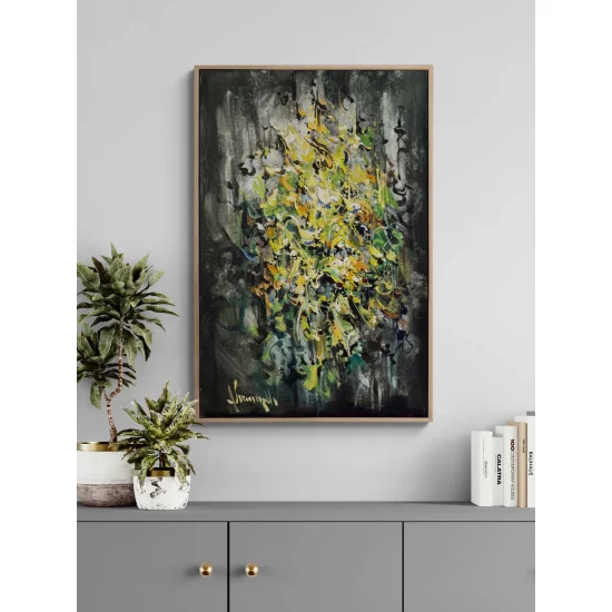 Işığın Mimarlığı Yağlı Boya Tablosu