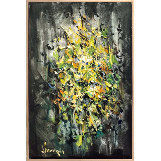 Işığın Mimarlığı Yağlı Boya Tablosu