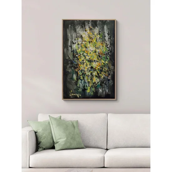 Işığın Mimarlığı Yağlı Boya Tablosu