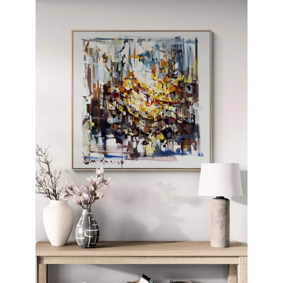 Çizginin Ötesi Yağlı Boya Tablosu