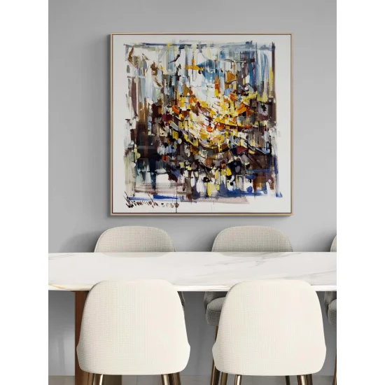 Çizginin Ötesi Yağlı Boya Tablosu