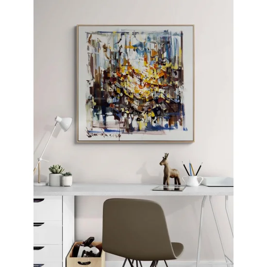 Çizginin Ötesi Yağlı Boya Tablosu