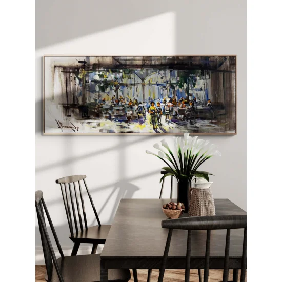 Morning Coffee Melody Oil Painting