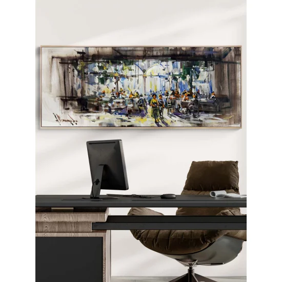 Morning Coffee Melody Oil Painting