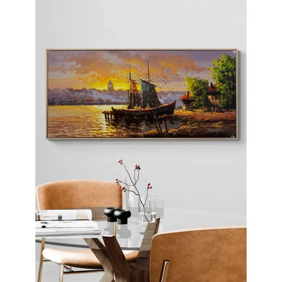 İstanbul’un Rüyası Yağlı Boya Tablosu