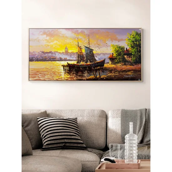 İstanbul’un Rüyası Yağlı Boya Tablosu