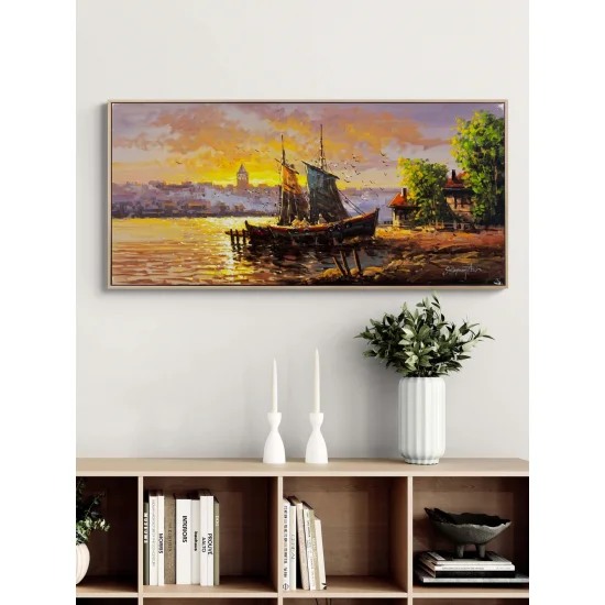 İstanbul’un Rüyası Yağlı Boya Tablosu