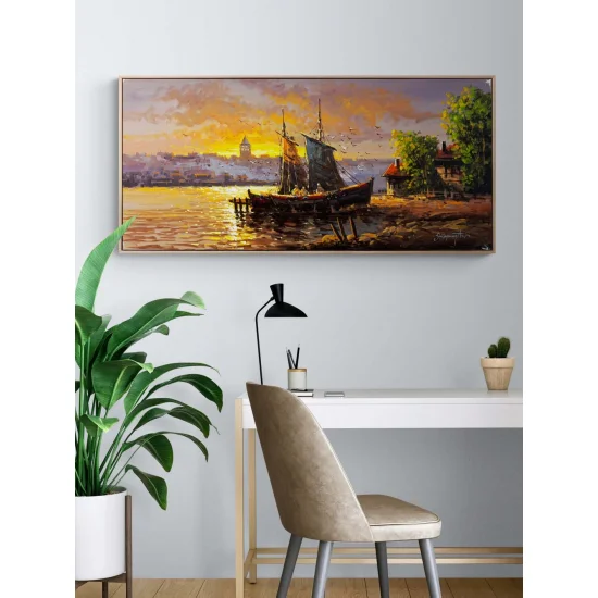 İstanbul’un Rüyası Yağlı Boya Tablosu