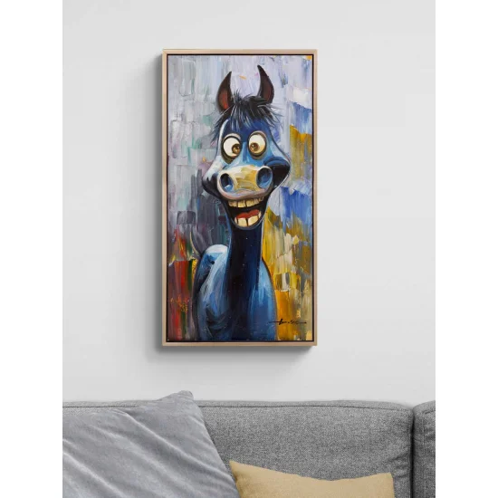 Koca Gülüş Yağlı Boya Tablosu