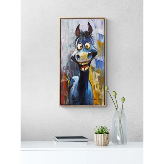 Koca Gülüş Yağlı Boya Tablosu