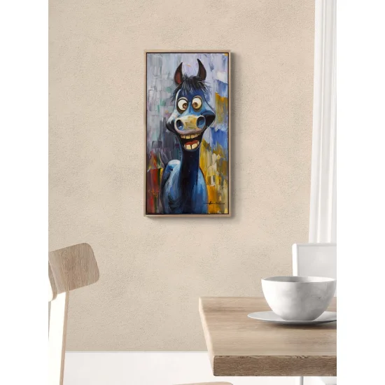 Koca Gülüş Yağlı Boya Tablosu