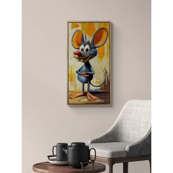 Peynir Avcısı Yağlı Boya Tablosu