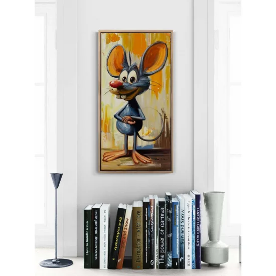 Peynir Avcısı Yağlı Boya Tablosu