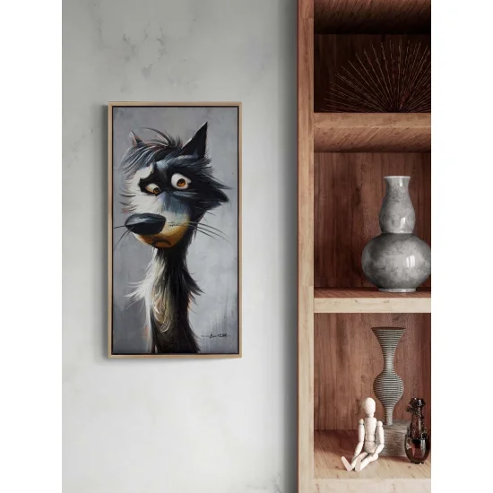 Mahcup Bakışlar Yağlı Boya Tablosu