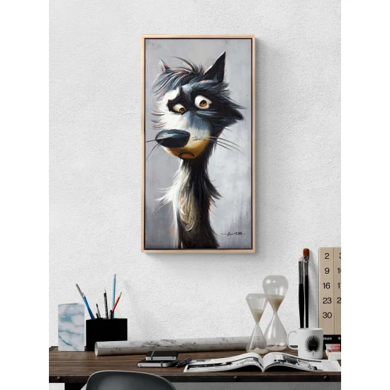 Mahcup Bakışlar Yağlı Boya Tablosu