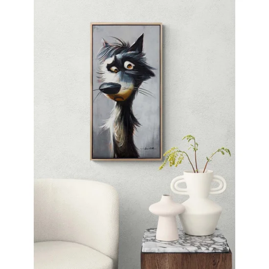 Mahcup Bakışlar Yağlı Boya Tablosu