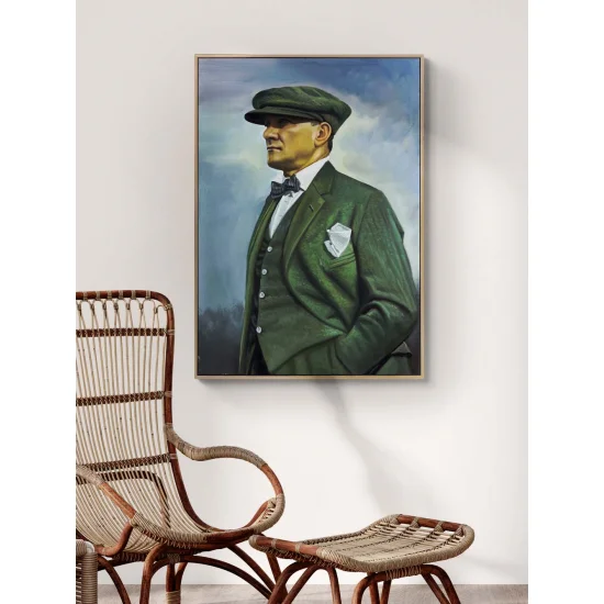 Cumhuriyet Işığı Yağlı Boya Tablosu