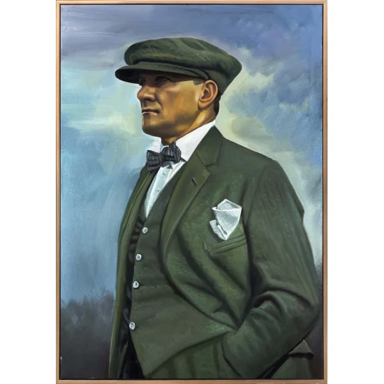 Cumhuriyet Işığı Yağlı Boya Tablosu