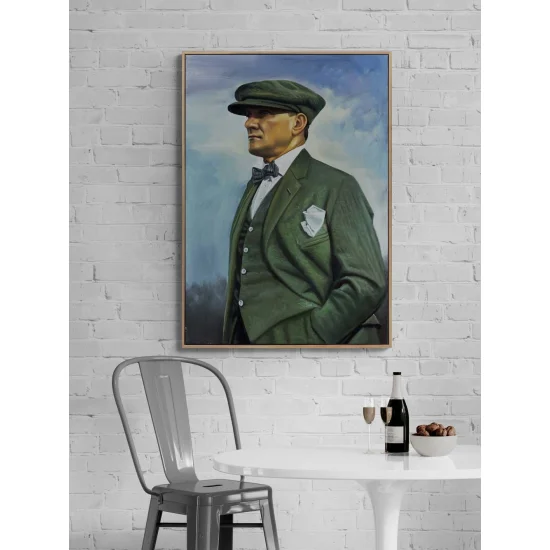 Cumhuriyet Işığı Yağlı Boya Tablosu