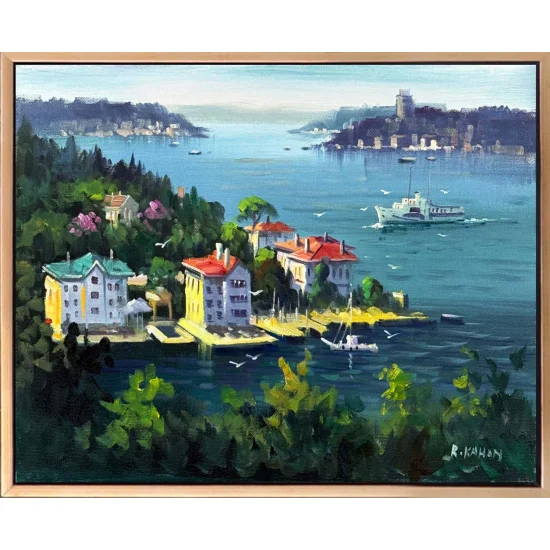 Yalıların Esintisi Yağlı Boya Tablosu