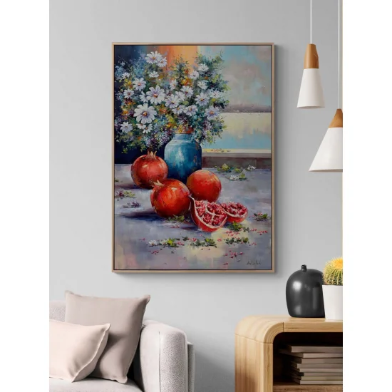 Elegance in Still Life Oil Painting