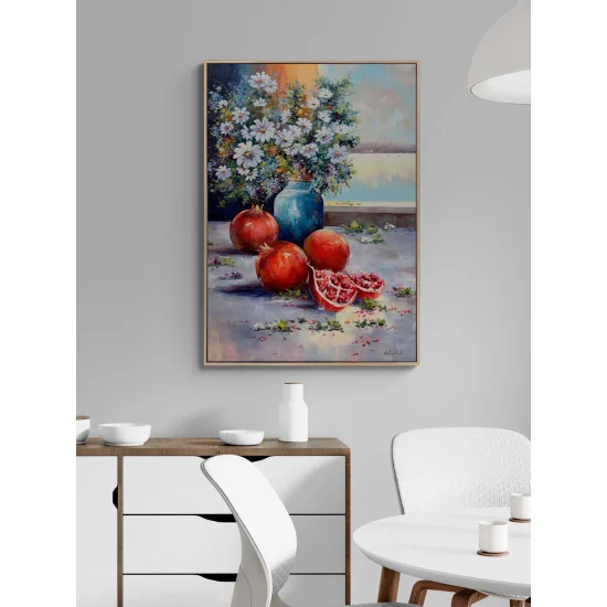 Elegance in Still Life Oil Painting