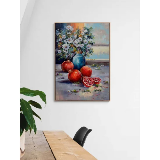 Elegance in Still Life Oil Painting