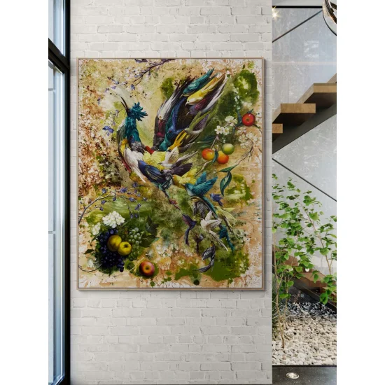 Awakening in the Garden of Paradise Oil Painting