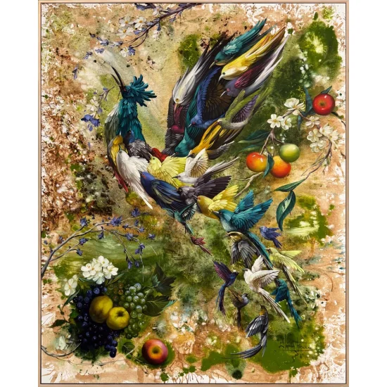 Awakening in the Garden of Paradise Oil Painting