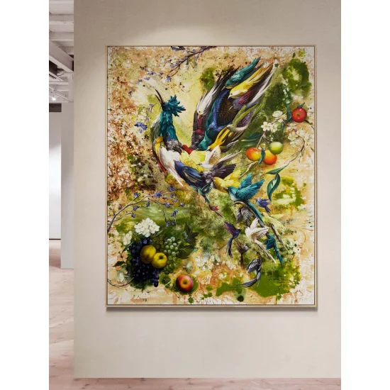 Awakening in the Garden of Paradise Oil Painting