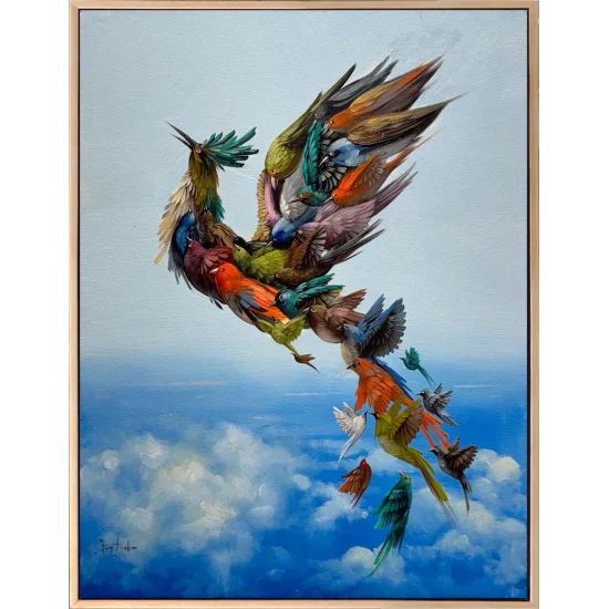 Spring of the Simurgh Oil Painting