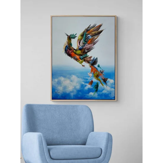 Spring of the Simurgh Oil Painting