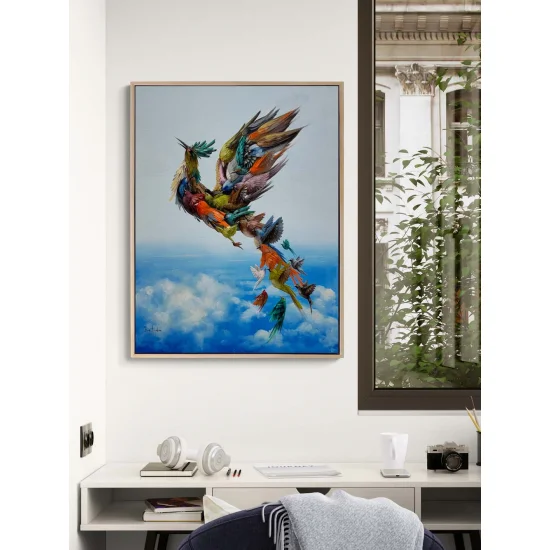 Spring of the Simurgh Oil Painting