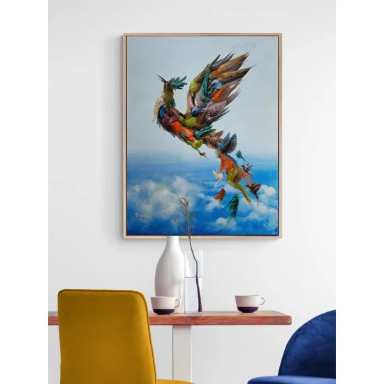 Spring of the Simurgh Oil Painting