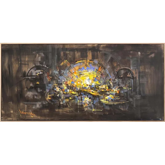 Flow of Energy Oil Painting