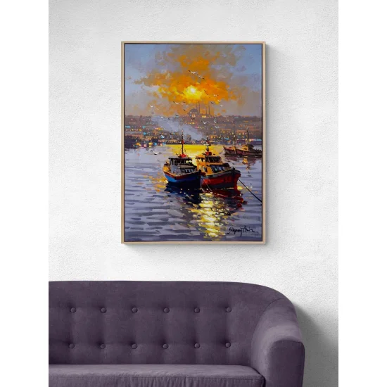 Silence on the Golden Horn Oil Painting