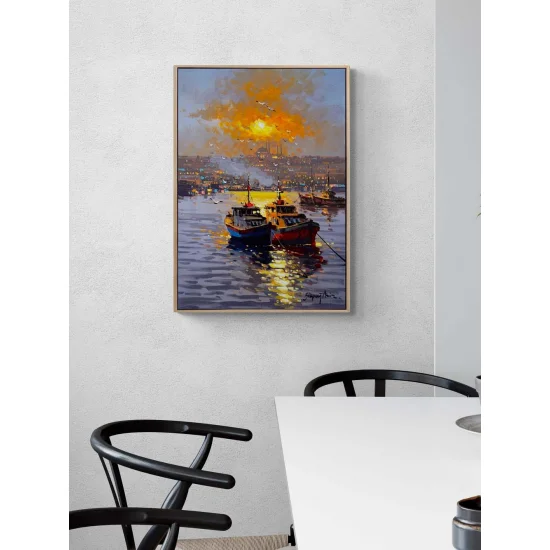 Silence on the Golden Horn Oil Painting