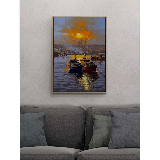 Silence on the Golden Horn Oil Painting