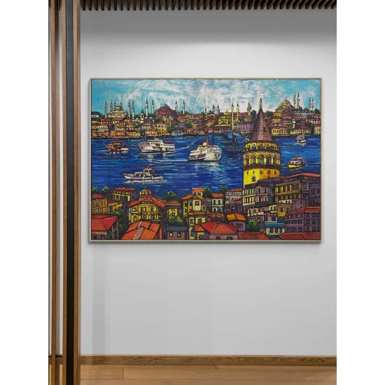Silent City on the Golden Horn Oil Painting
