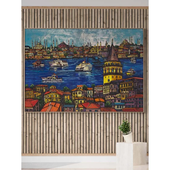 Silent City on the Golden Horn Oil Painting