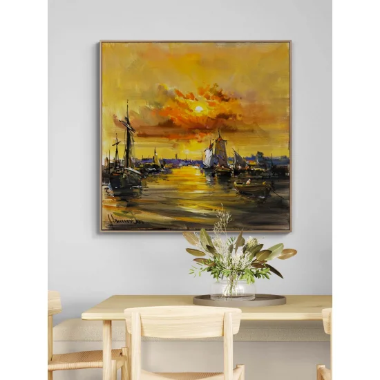 Memories Washed Ashore Oil Painting