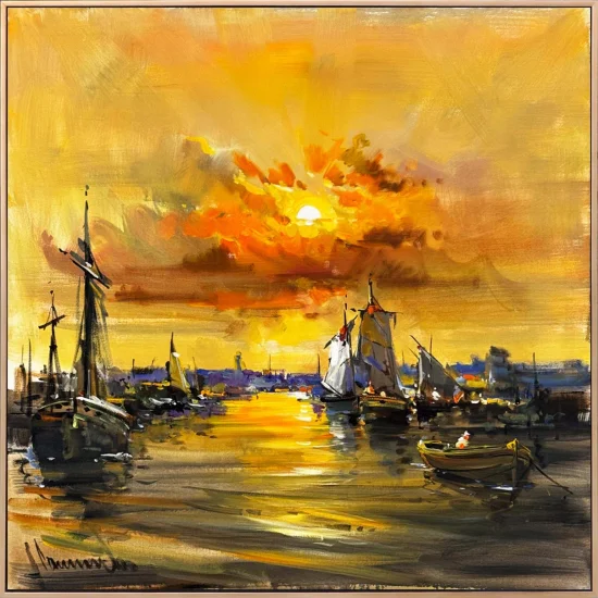 Memories Washed Ashore Oil Painting