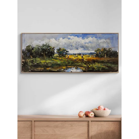 Light of the Yellow Fields Oil Painting